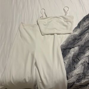 Lulu's Chic White Jumpsuit